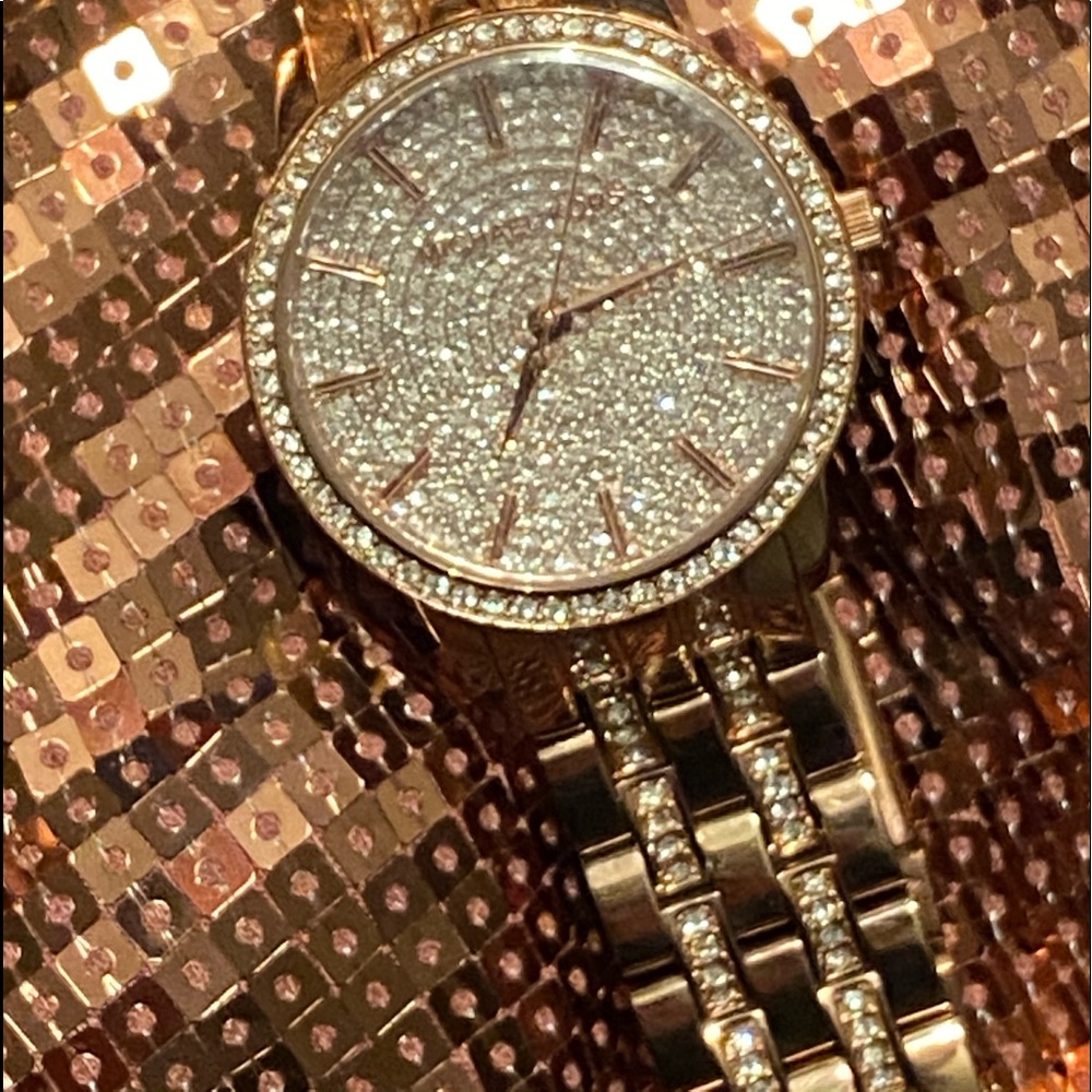 Michael Kors ROSE GOLD WATCH DIAMOND FACE